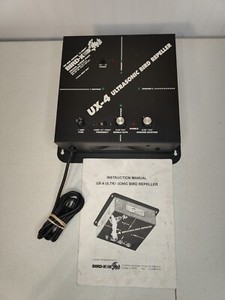 Bird-X Model UX-4 UX4 Ultrasonic Bird Pest Repeller Sound Control Box X-Perts X