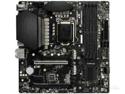 MSI Z490M-S01 LGA 1200 DDR4 Intel Z490 SATA 6Gb/s Micro ATX Intel Motherboard