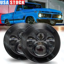 7 Inch Led Headlights Hilow Beam For 1953-1977 Ford F-100 F-250 F-350 Pickup