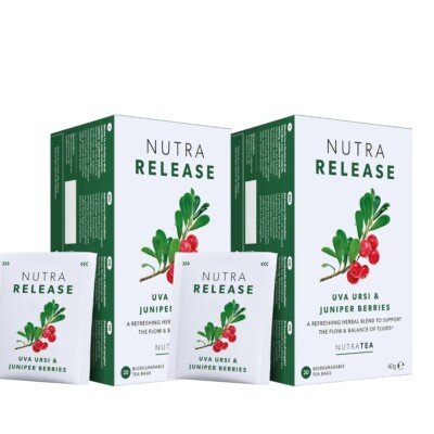 Nutra Tea Release Natürlicher Kräutertee 20 Teebeutel - DOPPELPACK