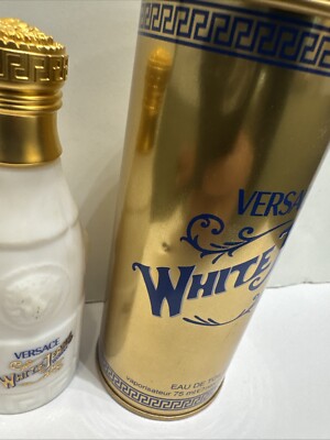 Versace White Jeans Woman for Women 2.5 oz Eau de Toilette Spray