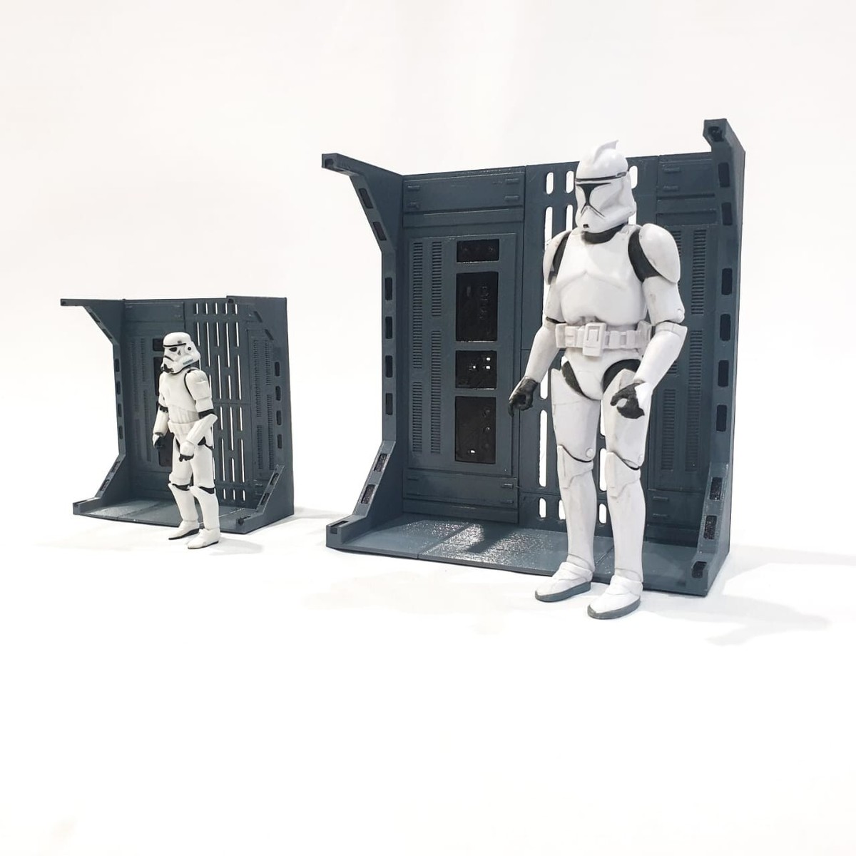 Custom Death Star Corridor 3 Diorama for 6 IN (1:12) Figure