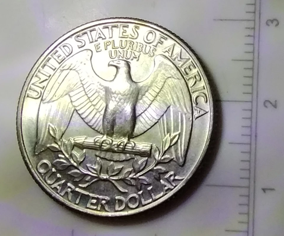 1982 D GEORGE WASHINGTON UNCIRCULATED. F12D - Image 2 of 2