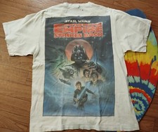 1995 Star Wars mens T Shirt HOLES vtg the Empire Strikes Back size large US