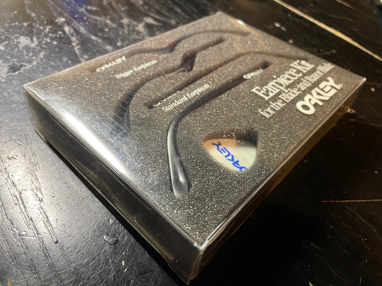 Oakley Razor Blade Earpiece Kit, Black, with paper insert bought in