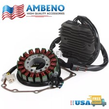 Magneto Stator+Regulator Rectifier+Gasket For...