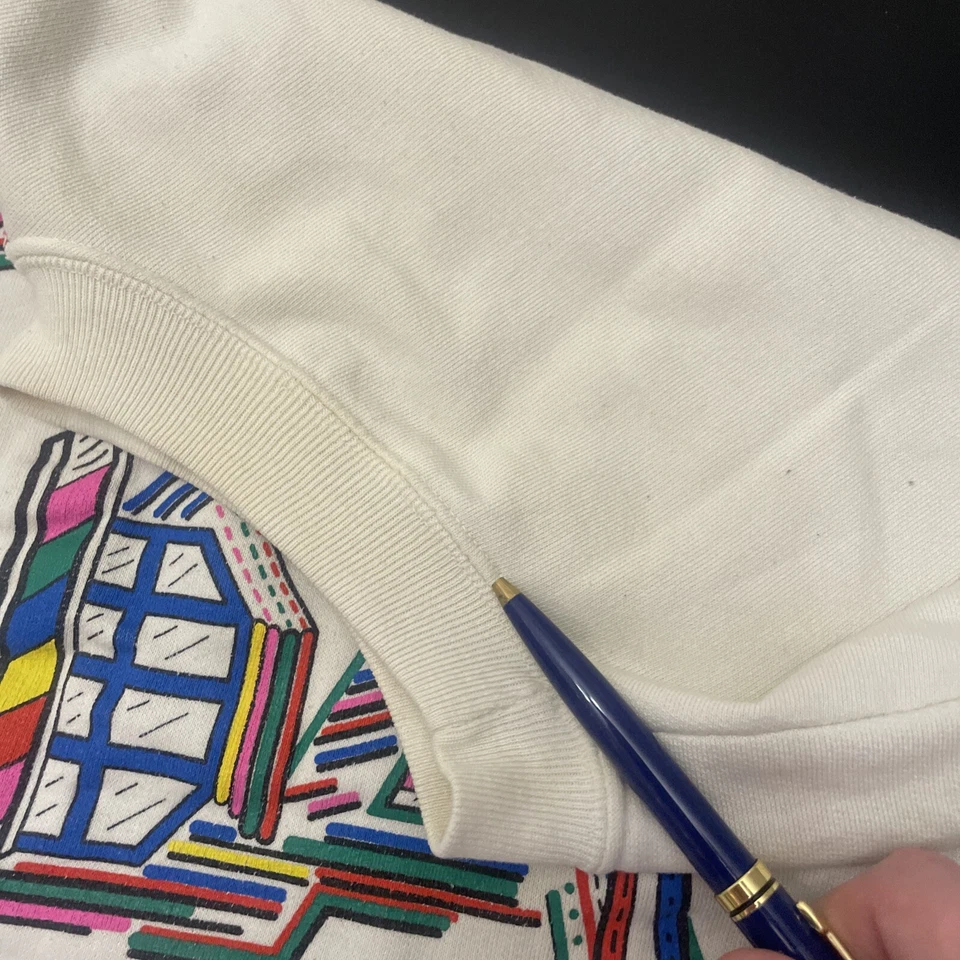 Suéteres de Colección Años 90 Noticias de Hoy Columbia Pullover Suéter Lote de 4 Para Hombre’s M Foto 4 de 4