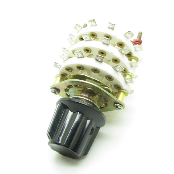 Band Switch Rotary Channel Selector 3 Deck 3 Pole 7 Position Throw