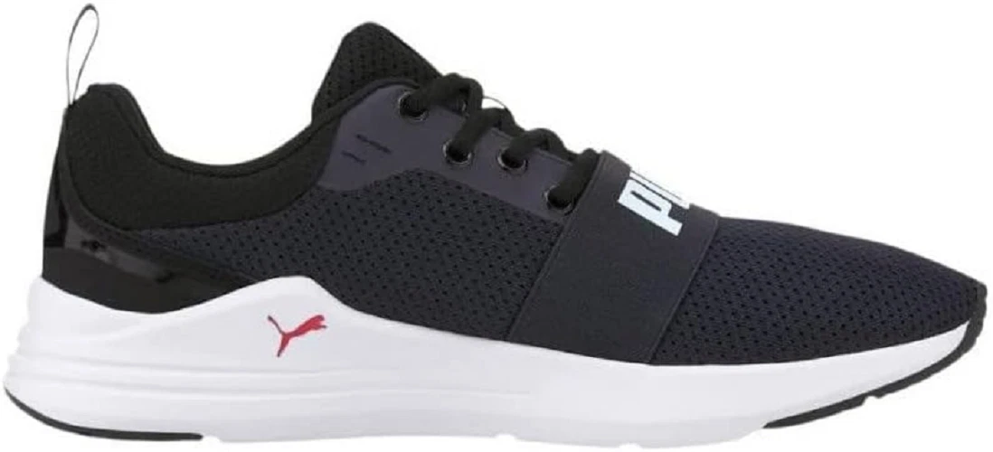 PUMA 37301505 Scarpe da corsa uomo PUMA WIRED RUN (Medium) in rete rosso nero