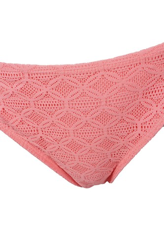 Hula Honey Pink Side-Tab Crochet Hipster Bikini Bottom XL - Bild 3 von 3