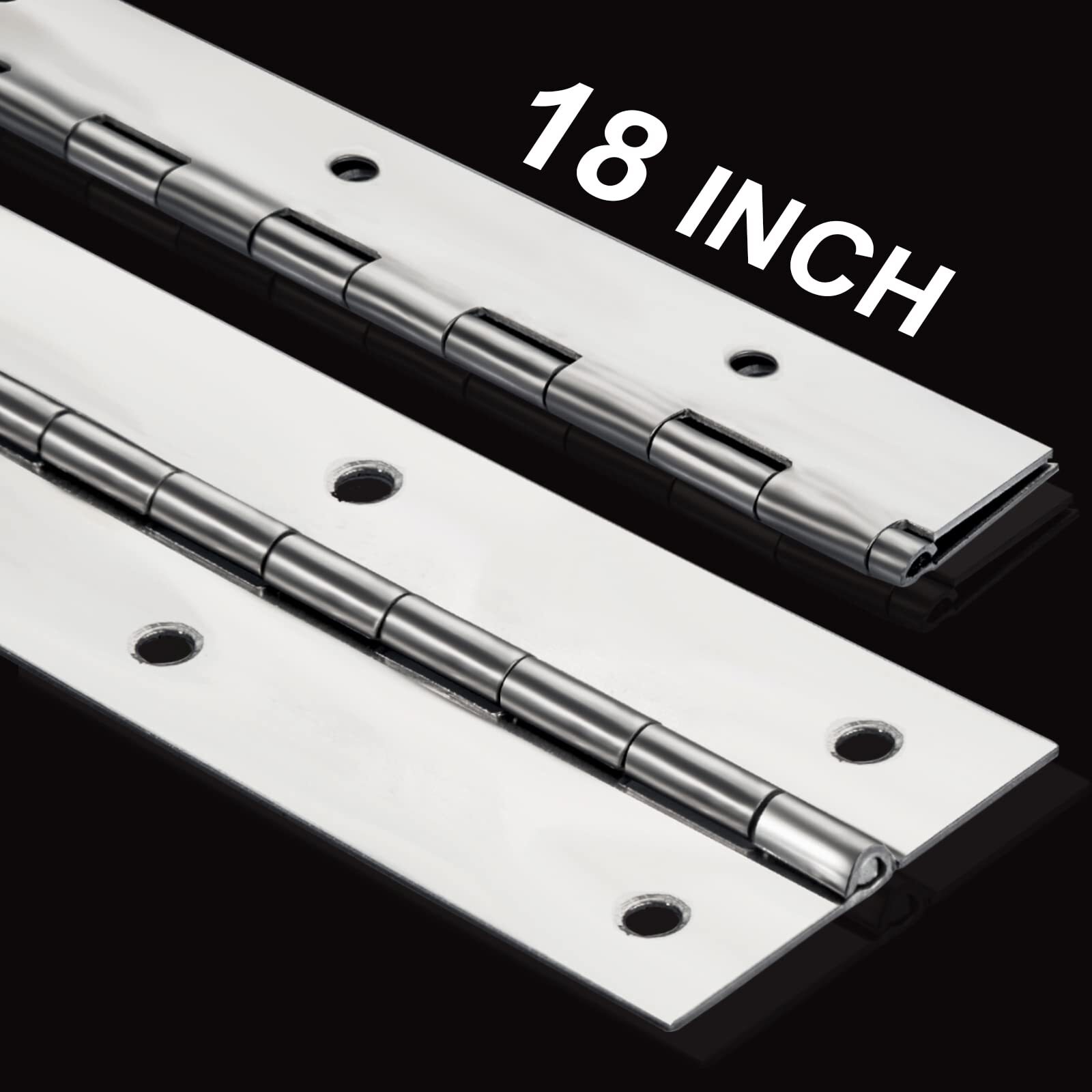2Pack Heavy Duty Piano Hinge, 2