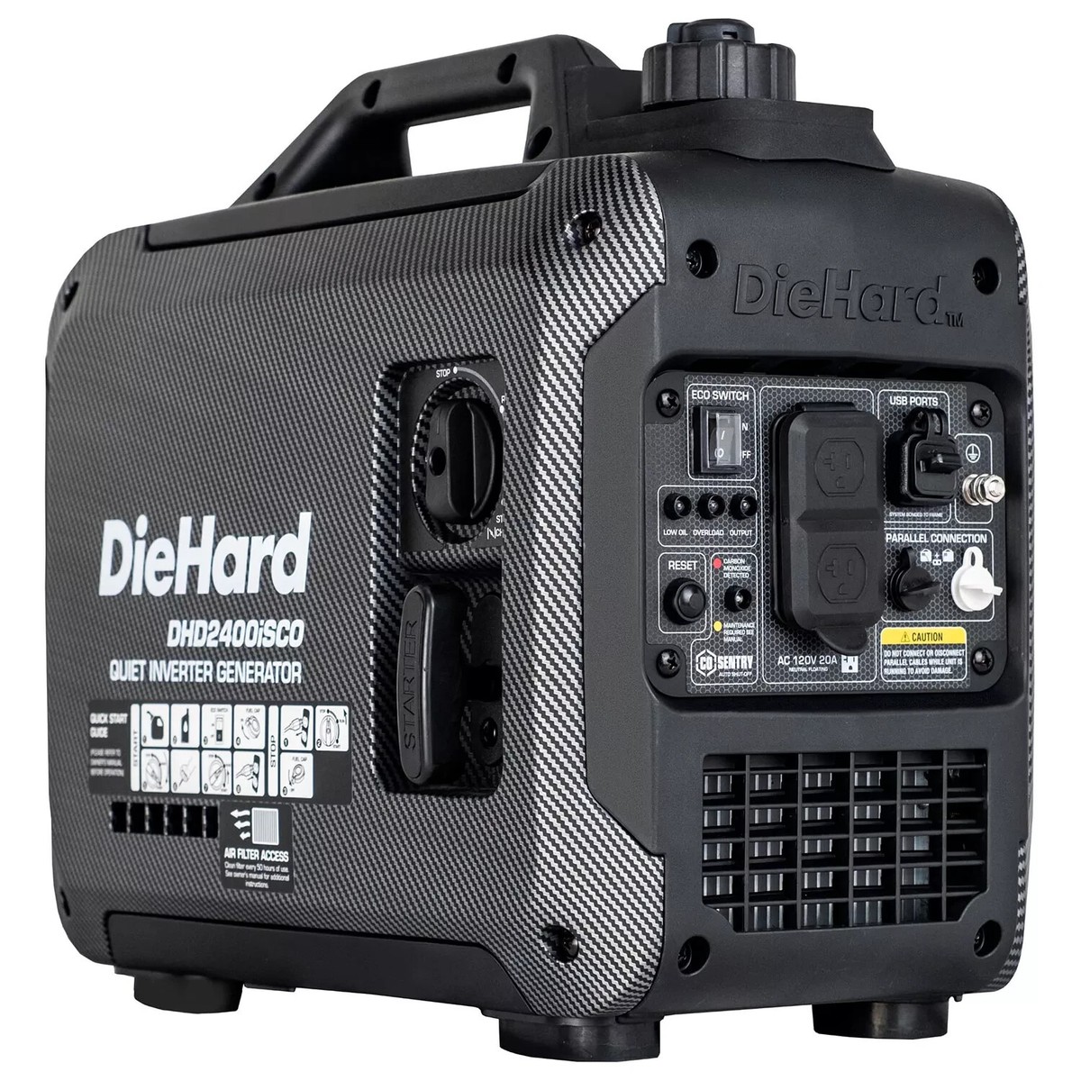 DieHard 2400W Gasoline Powered Inverter Generator w/ CO Alert | eBay