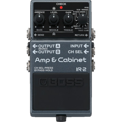 BOSS IR-2 Guitar Amp & Impulse Response Cabinet Pedal
