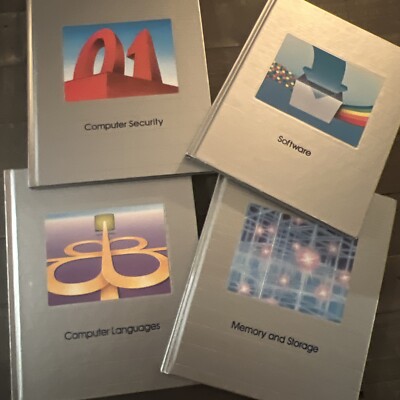 UNDERSTANDING COMPUTERS︱ TIME- LIFE BOOKS ︱ SET OF 5 BOOKS ︱ VINTAGE ︱1986