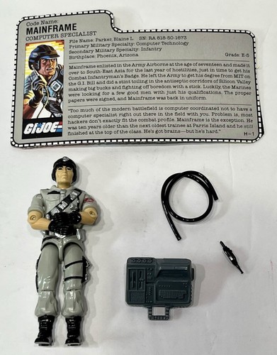 G.I. Joe Hasbro Action Figure 1983 Duke 1986 Mainframe - Wet Suit LOT - Picture 3 of 4