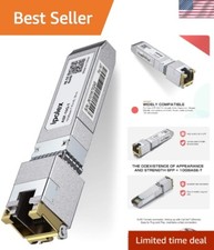 Individually Tested 10G SFP to RJ45 Copper Module, Compatible with Major Brands