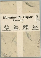 Fern & Co. Handmade Paper Craftsmanship no Lines Journal Woman-Owned in Nepal