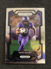 2024 Prizm Draft Picks Rookie Emani Bailey #158