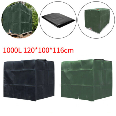 1000L IBC Container Abdeckung UV-Schutz Folienhaube Hülle Haube Regenwassertank