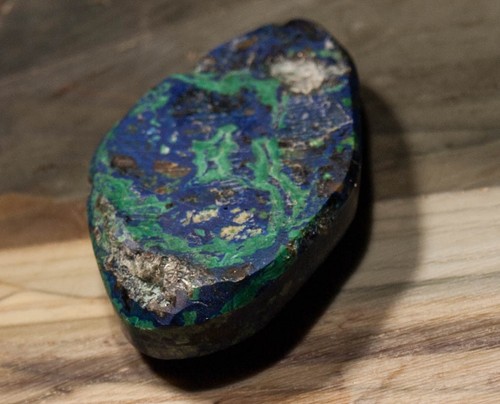 AZURITE CHRYSOCOLLA MALACHITE Cabochon Cab Morenci Arizona - Picture 4 of 5