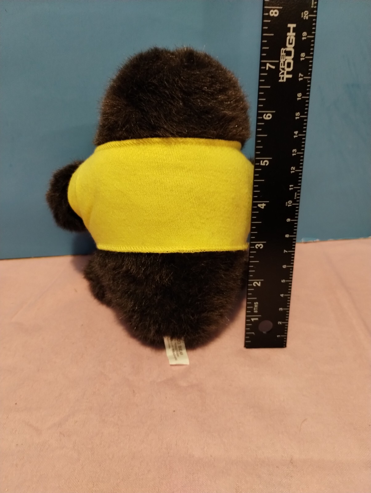Logo Bear Gorilla Logic Ape Plush 8" w/Yellow Tee Shirt Stuffed Animal