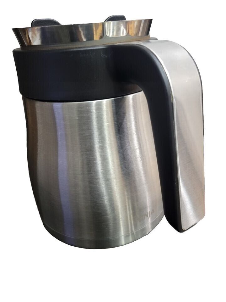 Ninja Dual Brew 12 Cup Replacement Stainless Carafe - CFP305/CFP201 - USED -A | eBay Ninja Dual Brew 12 Cup Replacement Stainless Carafe - CFP305/CFP201 - USED -A | eBay