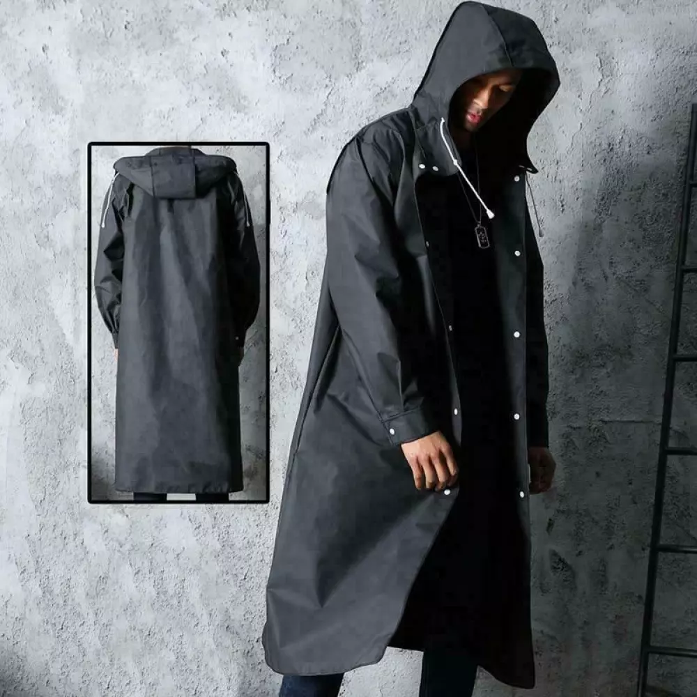 Waterproof coat 2024 with hood