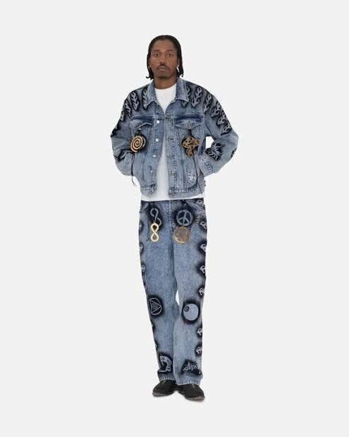 Stüssy x Dries van Noten – Stencil Jeans $425.00