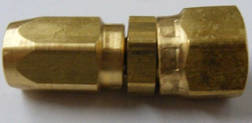 Parker 2TFMS-6-5B Hydraulic Connector Fitting With O-Ring - For SeaStar Steering Hose Systems