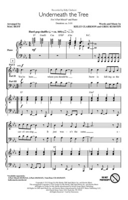 Underneath the Tree Discovery Level 2 Discovery Choral 3-Part Mixed