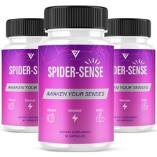 (3 Pack) Spider Sense Pills SpiderSense Suppl...