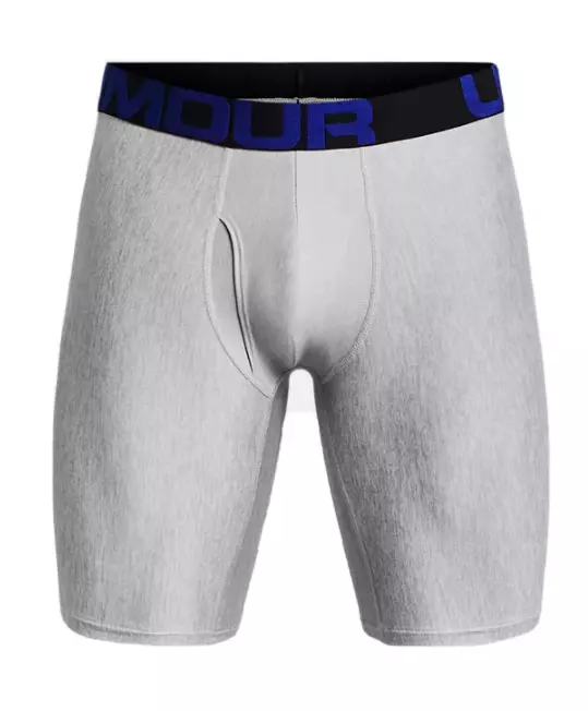 Under Armour Men's UA Tech 3'' Boxerjock 2-Pack Underwear, Mod Grey/Heather  - XL