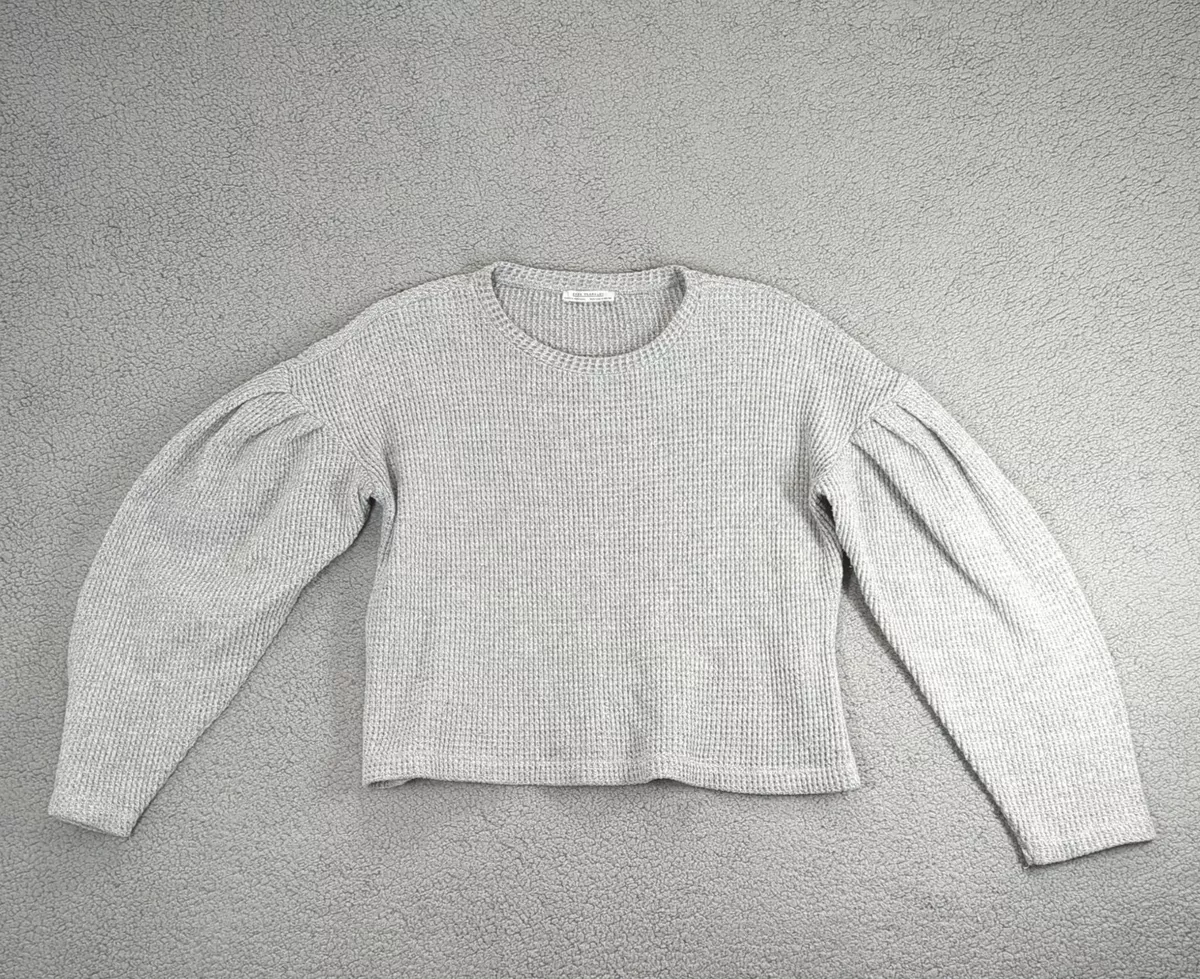 Zara balloon top sleeve sweater