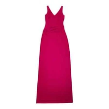 Nicole Miller Collection Red Column Gown Size 4