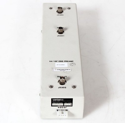 Varian Unity Inova NMR RF 1H/19F HP Filtered OBS Preamp, 0190584100-B
