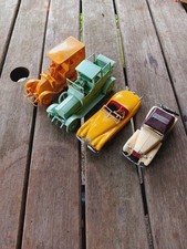 Lot 4 Vintage Gowland Model Cars MGTD Jaguar XK120 Rolls Royce 1911 Renault Limo