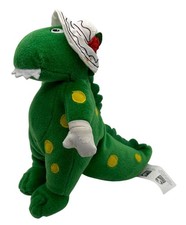 THE WIGGLES 2003 Vintage Dorothy The Dinosaur Spin Master Plush Bean Toy 20cm 8"