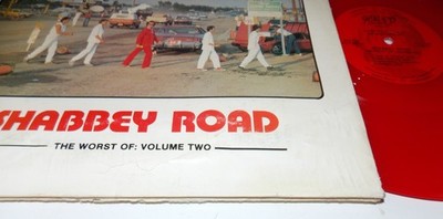 2 1980'S DAVE PRATT & SEX MACHINE BAND 98KUPD COMEDY LP RED WAX