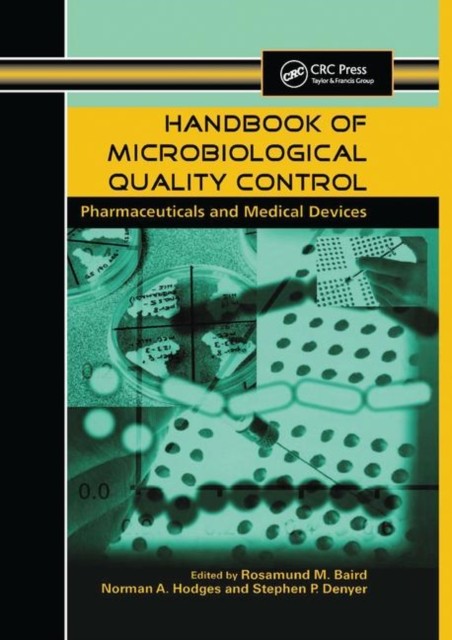 Handbook of Microbiological Quality Control in  by Rosamund M. Baird PAPERBACK