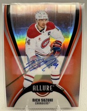 Nick Suzuki #14 - Red Rainbow Autograph 2025-26 Upper Deck Allure