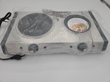 Cuisinart CB-60P1 Arbeitsplatte Doppelbrenner - Silber NEU/TOP!!UVP 99,95€