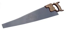PAX 26” 10 TPI Panel crosscut Hand Saw with Taper Ground Blade, Made in Sheff...