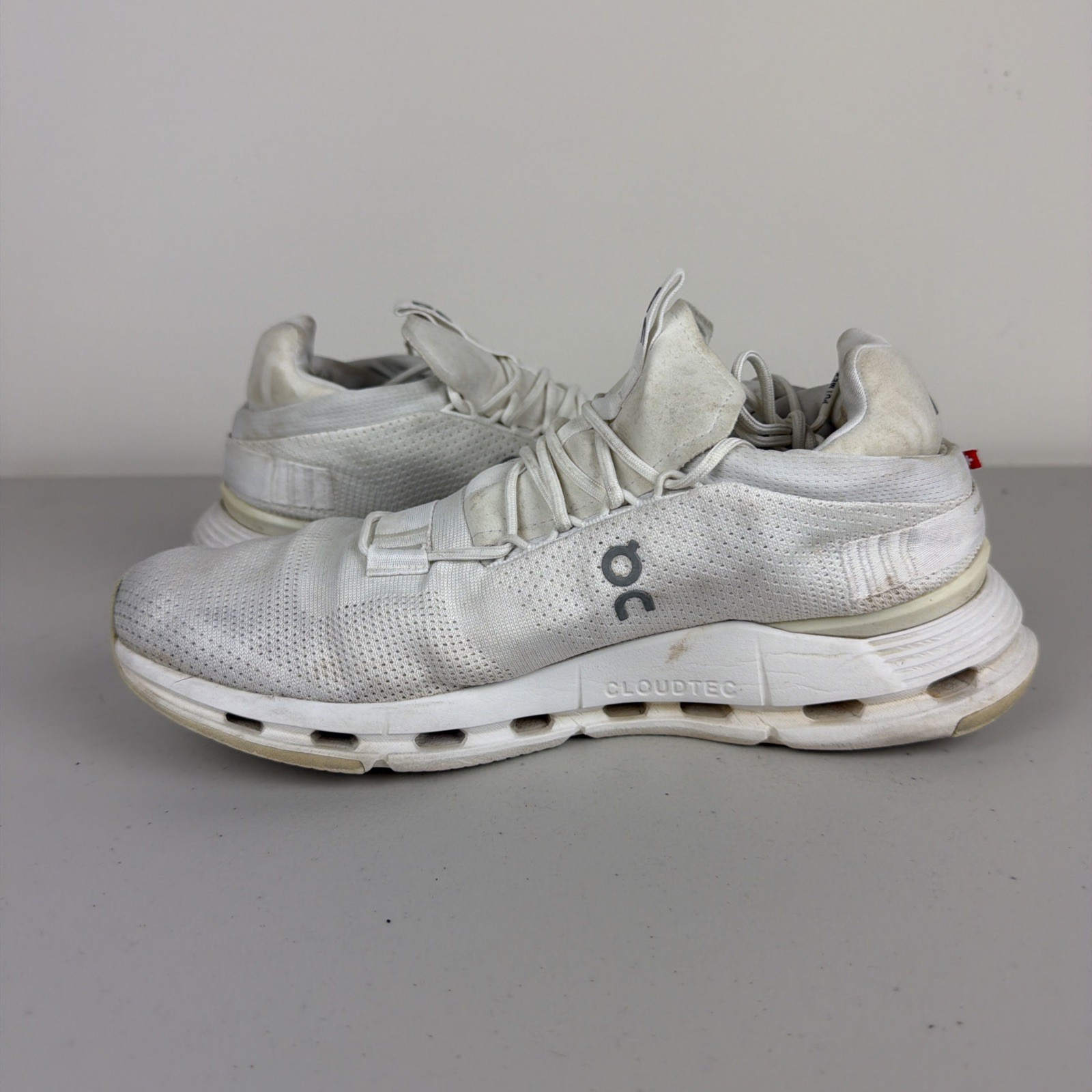 On Cloud Cloudnova Triple White Cloudtec Running … - image 8