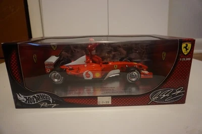 Hot Wheels Michael Schumacher 1:18 Scale Diecast Formula 1 Cars