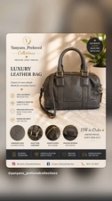 Loewe Pebbled Dark Gray Satchel Top Handle Go...