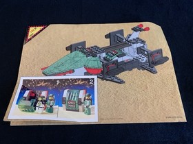 VINTAGE 1992 LEGO SPACE POLICE 6897 REBEL HUNTER, W/BOX, MANUAL