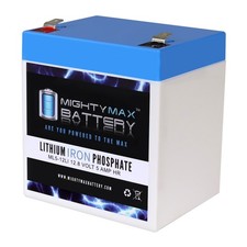 Mighty Max 12V 5AH Lithium Battery compatible with ION Audio Tailgater iPA77