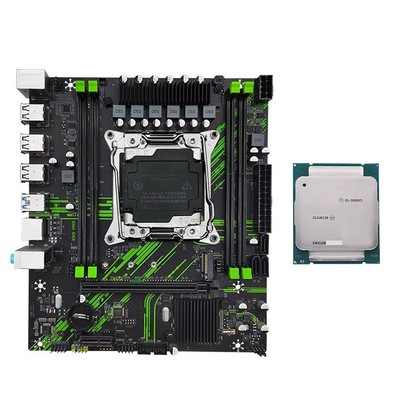 X99 PR9 Motherboard LGA 2011-3 Set Kit Unterstützt 4X DDR4  SATA M.2/NVME M4983
