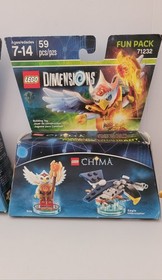 LEGO Dimensions: Chima - Eris Fun Pack (71232) - Lot of two Legos  Chima Eris