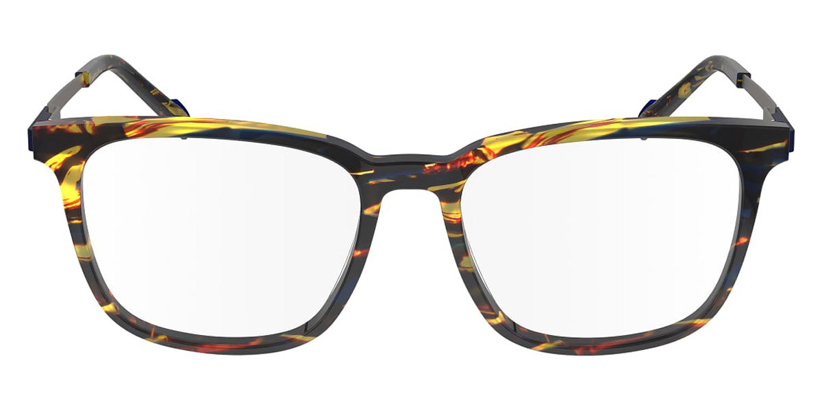 Мужские очки Zeiss ZSS в полоску коричневогосинего цвета 52 мм новые 100 подлинные 28890₽